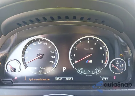 2018 BMW M6 Gran Coupe from USA, damaged, VIN WBS6E9C54JG808277